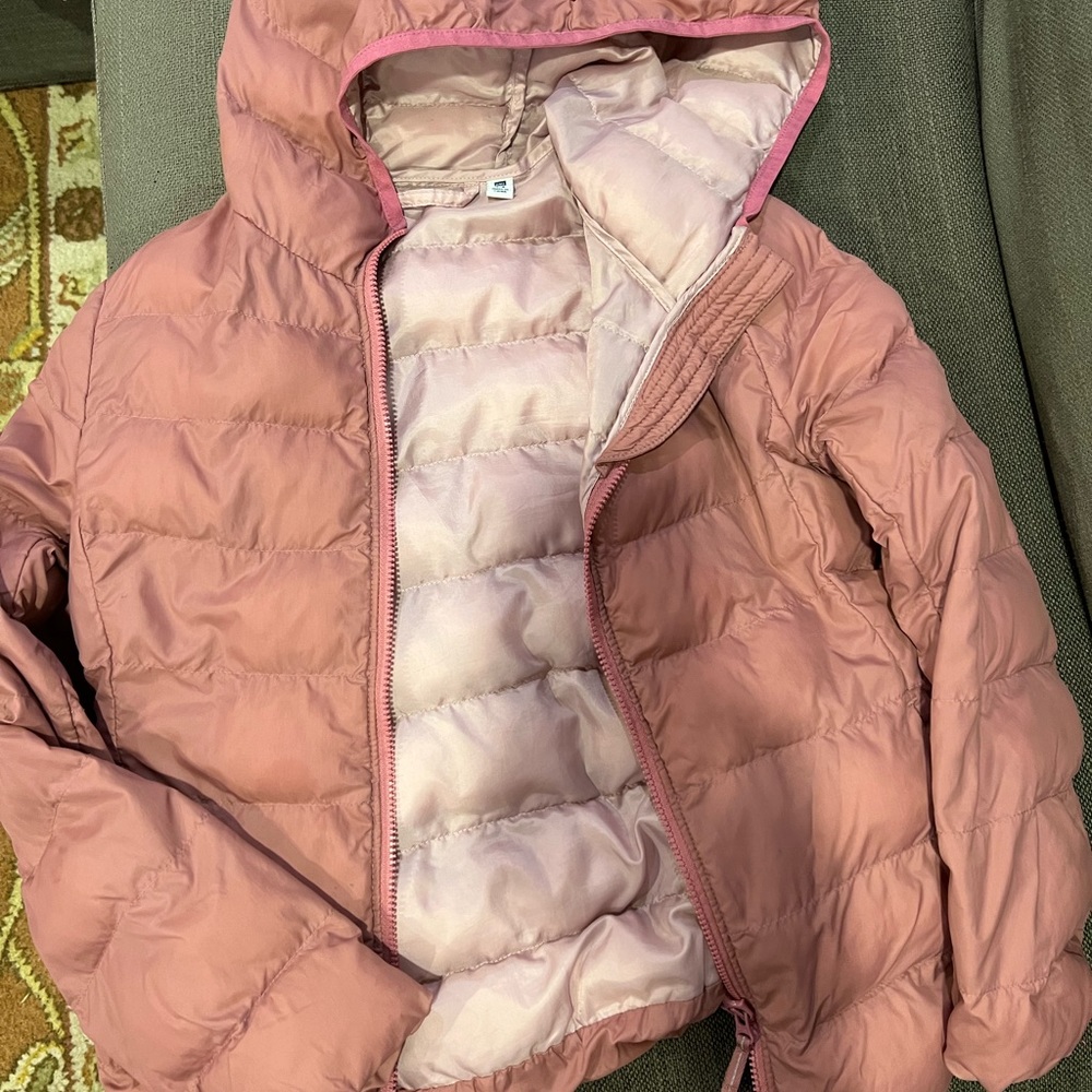 Puffy Uniqlo elegant “Rose” pink